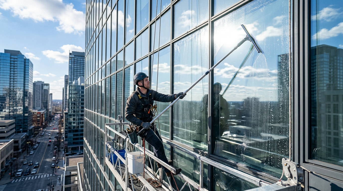 Commercial Window & Storefront Glass Cleaning